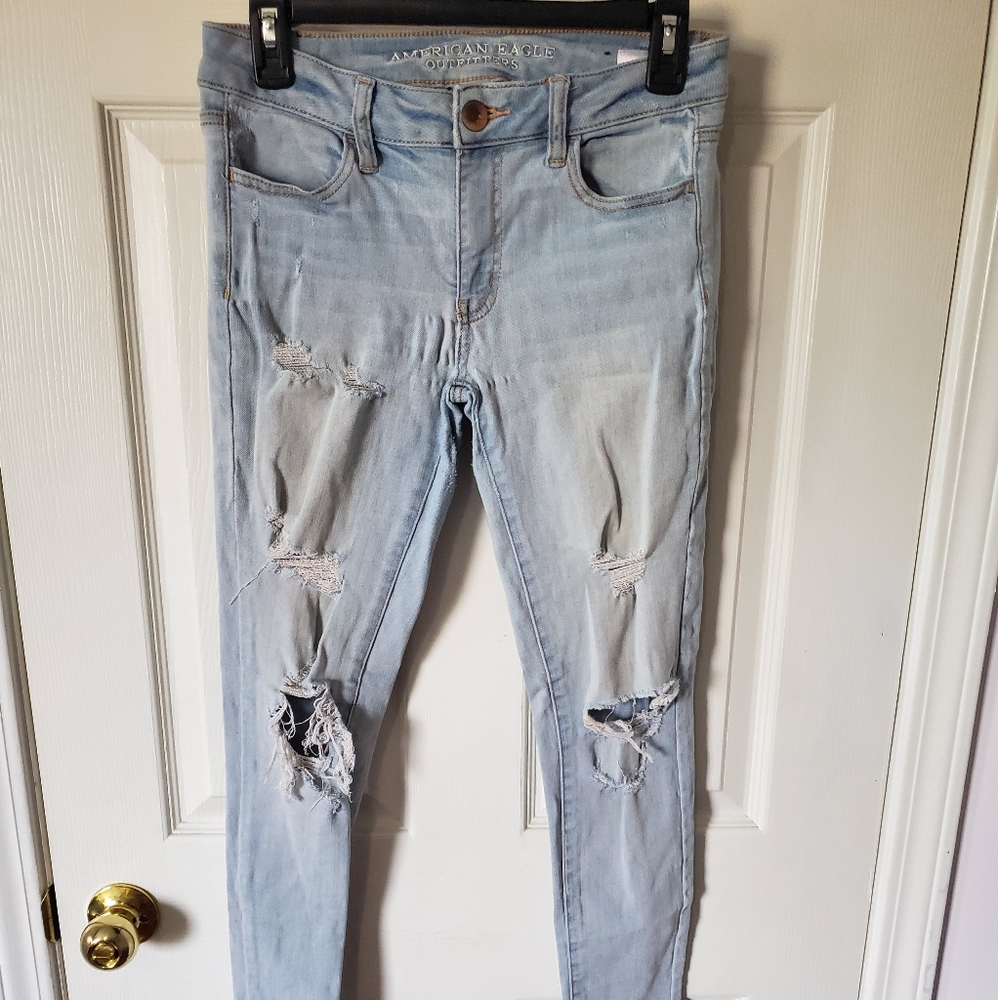 Distressed Jeans